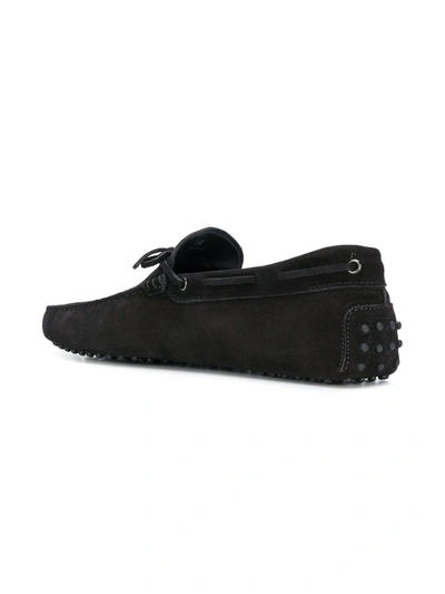 Shop Tod's Gommino Driving Shoes In Black