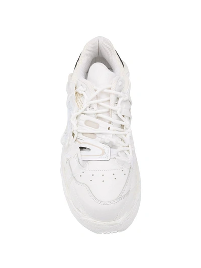 Shop Maison Margiela Fusion Low Top Sneakers In White