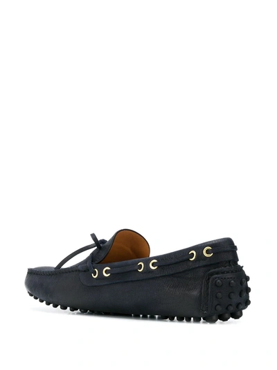 Shop Car Shoe Driving Slip-on Loafers In Blue