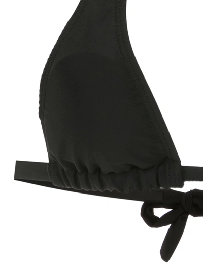 Amir Slama Triangle Bikini Top In Black