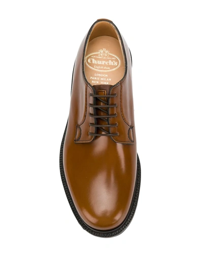 Shop Church's Shannon Derby Shoes In Brown