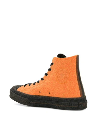 CONVERSE X JW ANDERSON CHUCK '70高帮板鞋 - 橘色