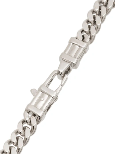 Shop Tom Wood Long Curb Chain Necklace In Metallic