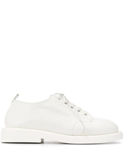 Shop Marsèll Lace-up Derby Shoes In White