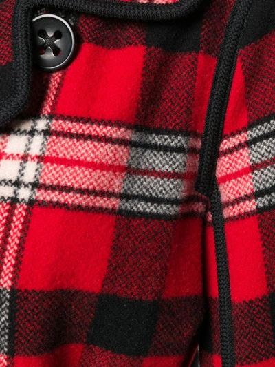 Shop Dsquared2 Madras Jacket In Red