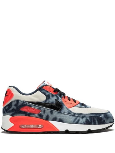 Shop Nike Air Max 90 Qs "denim" Sneakers In Blue