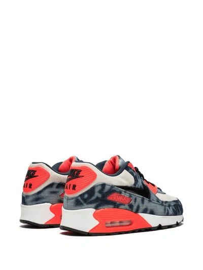 Shop Nike Air Max 90 Qs "denim" Sneakers In Blue