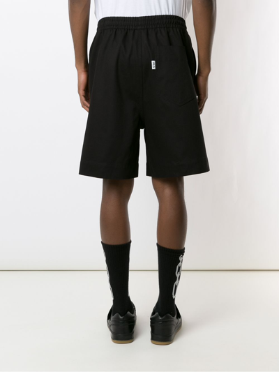 Shop Àlg Pockets Twill Shorts In Black