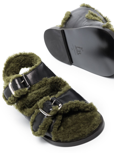 Shop Arizona Love Meribel Double-strap Sandals In Schwarz