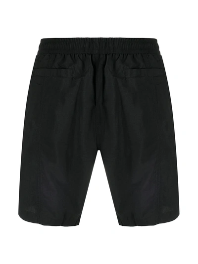 Shop Ami Alexandre Mattiussi Ami De Coeur Long Swim Shorts In Black