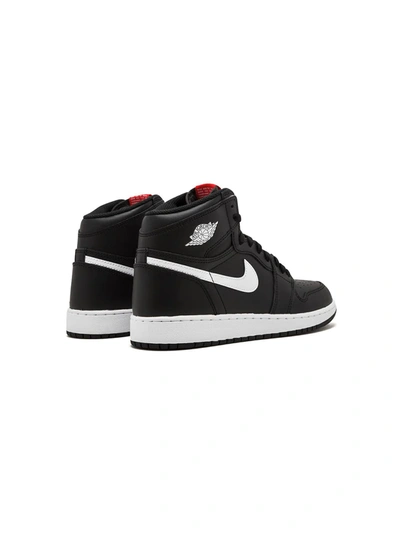 Shop Jordan Air  1 Retro High Og Bg Sneakers In Black