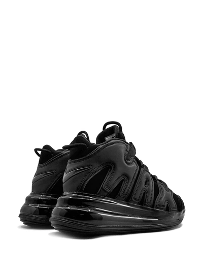 Shop Nike Air More Uptempo 720 Qs 1 In Black