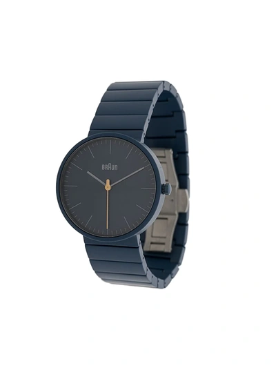 Shop Braun Watches Bn0171 38mm Watch In Blue