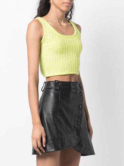 Baum Und Pferdgarten Cesya Recycled Polyester And Alpaca-blend Top In Green