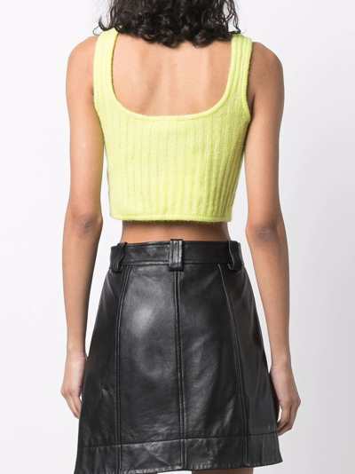 Baum Und Pferdgarten Cesya Recycled Polyester And Alpaca-blend Top In Green