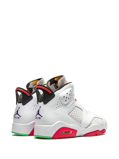 Shop Jordan Air  6 Retro "hare" Sneakers In White