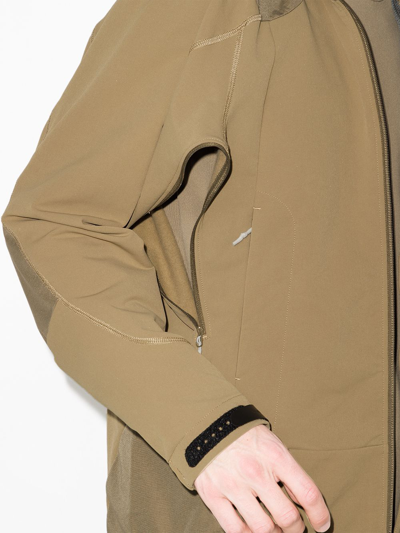 And Wander Water Repellent Stretch Shell Jacket In Nude