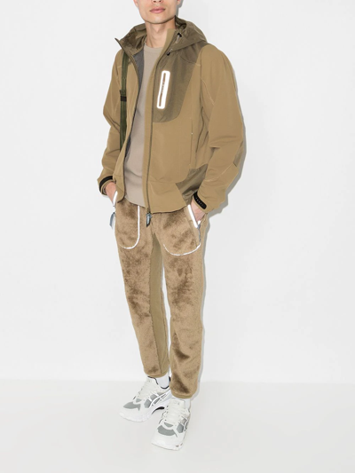 And Wander Water Repellent Stretch Shell Jacket In Nude