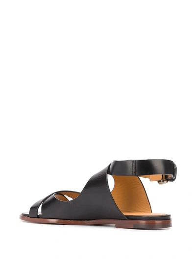 Shop Isabel Marant Jirene Cross-strap Sandals In Black