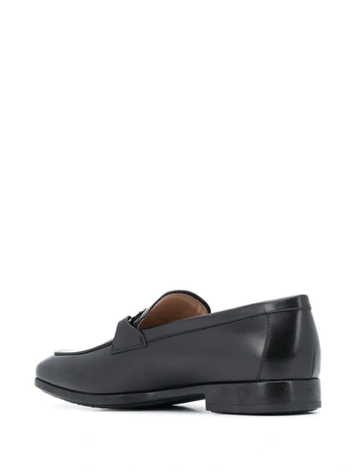Ferragamo Ree Oranamented Loafers In Black