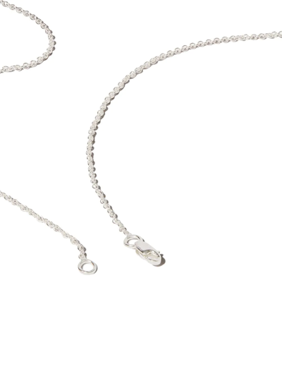 Shop Le Gramme Capsule Pendant Chain Necklace In Sterling Silver