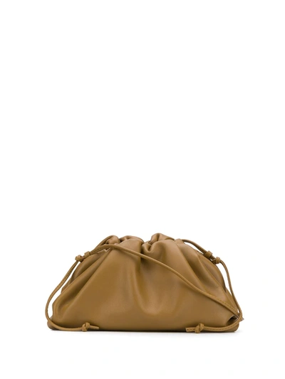Shop Bottega Veneta The Mini Pouch Bag In Brown