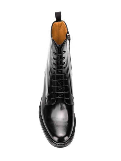 Church's Alexandra Lace-up Derby Boots In Black