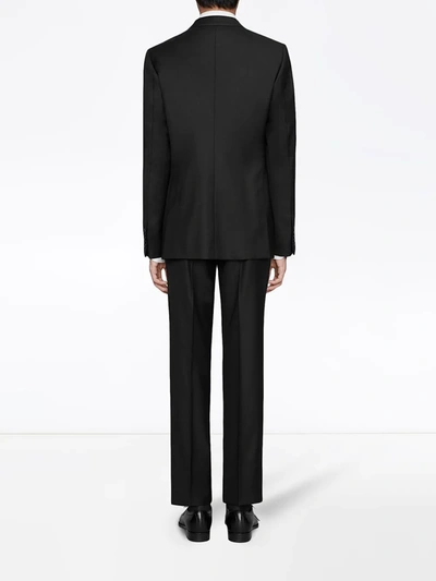 Shop Gucci Two-pice Formal Suit In Black