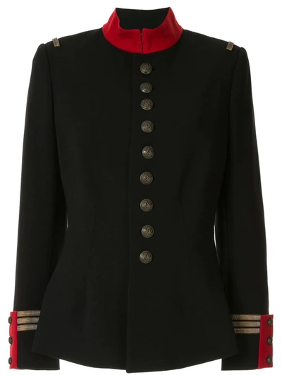 Polo Ralph Lauren Double Face Wool Wilmington Jacket In Black