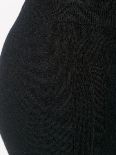 Barrie Romantic Timeless Cashmere Jogging Trousers In Black