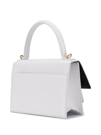 Shop Balenciaga Sharp Xs Tote Bag In White