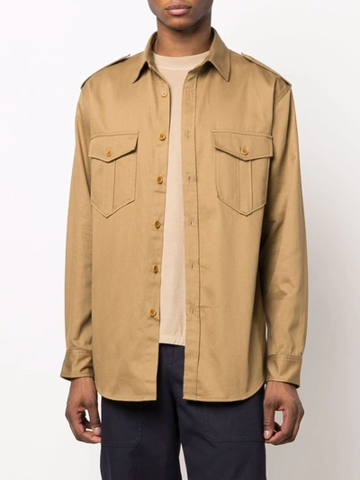 Isabel Marant Beige Cotton Pomili Shirt In Neutrals