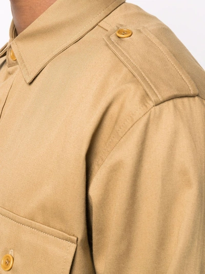 Isabel Marant Beige Cotton Pomili Shirt In Neutrals