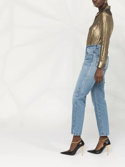 Shop Tom Ford Straight-leg Jeans In Blue