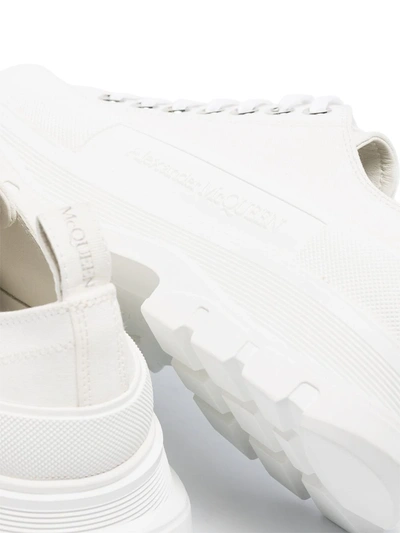 Alexander Mcqueen Tread Slick Sneakers In White
