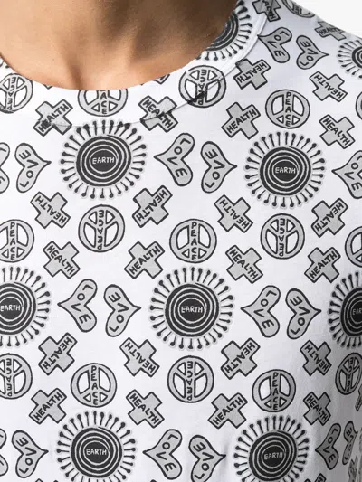 10 Corso Como Graphic Print Short-sleeved T-shirt In White