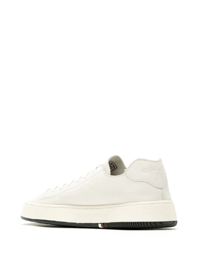 Shop Osklen Soho Soft Sneakers In White