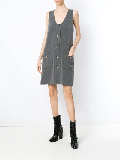 Shop Olympiah Andes Dress In Grey