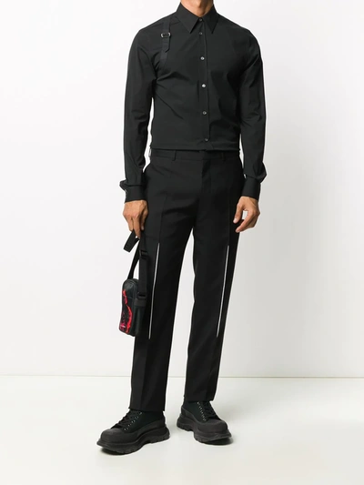 Alexander Mcqueen Alexander Mc Queen Harness Shirt In Black