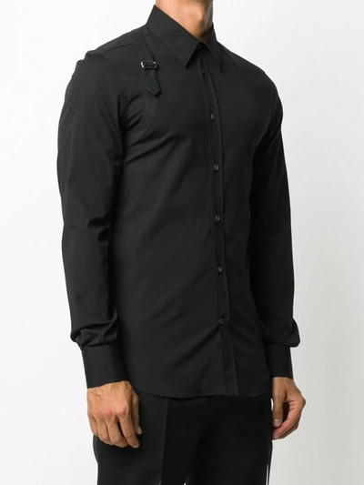 Alexander Mcqueen Alexander Mc Queen Harness Shirt In Black