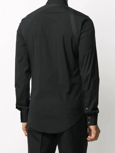 Alexander Mcqueen Alexander Mc Queen Harness Shirt In Black