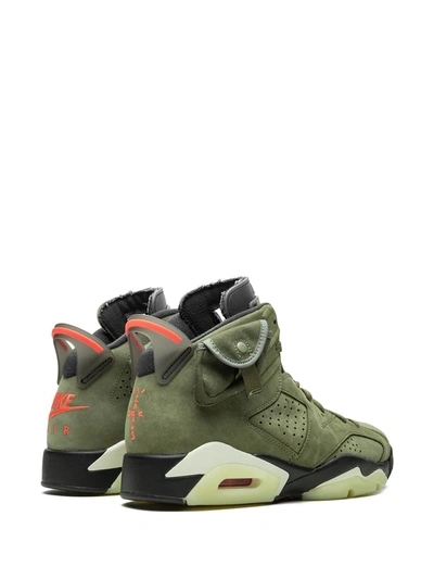 Jordan Air  6 Retro Cactus Jack -travis Scott In Green