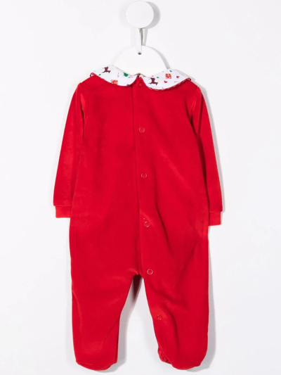 Shop Siola Christmas-print Pajama In Red