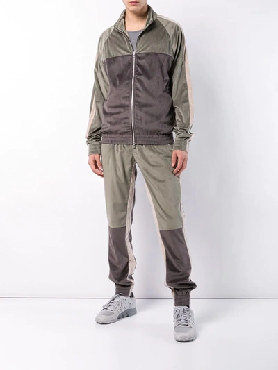 God's Masterful Children Varsity Zip-up Jacket In Green