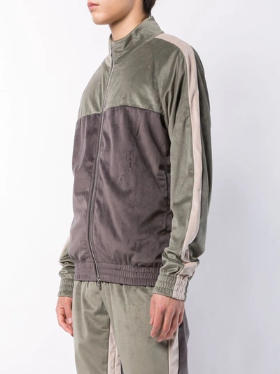 God's Masterful Children Varsity Zip-up Jacket In Green
