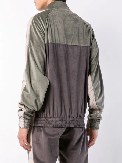 God's Masterful Children Varsity Zip-up Jacket In Green