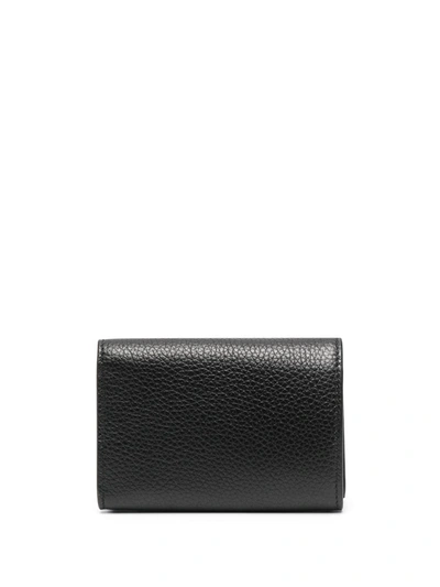Shop Balenciaga Neo Classic Mini Wallet In Grey