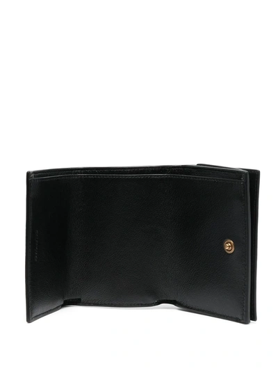 Shop Balenciaga Neo Classic Mini Wallet In Grey