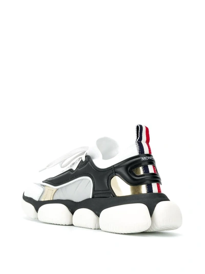 Shop Moncler Chunky Sneakers In White