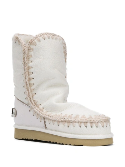 Shop Mou Eskimo 24 Boots In White